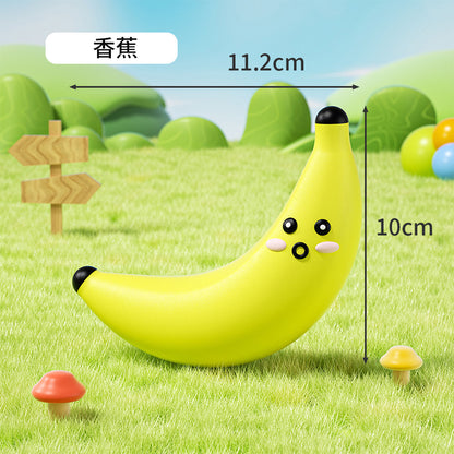 Roroarrr 天然乳膠發聲玩具(水果系列)