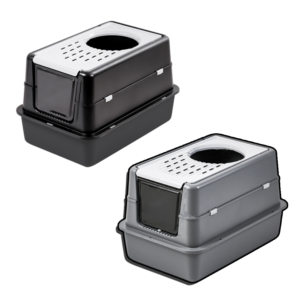 掀蓋封閉式貓砂盆