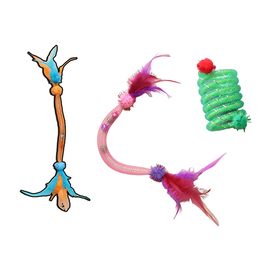 NeeBoo 彈力軟管貓玩具