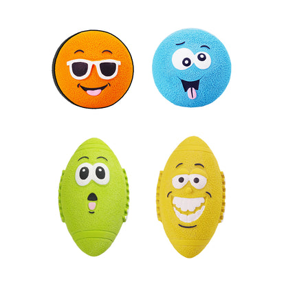 BALL 笑臉乳膠玩具球