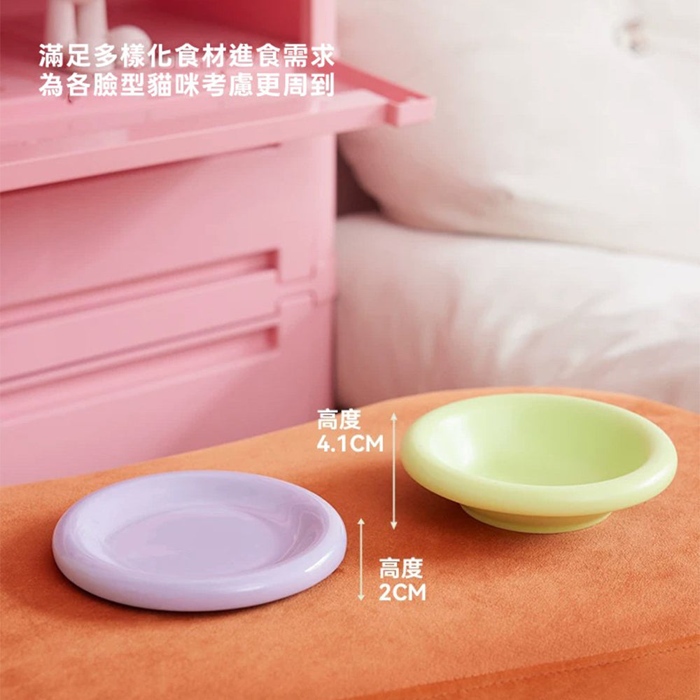 舔舔高碗(啞光) 蛋黃色