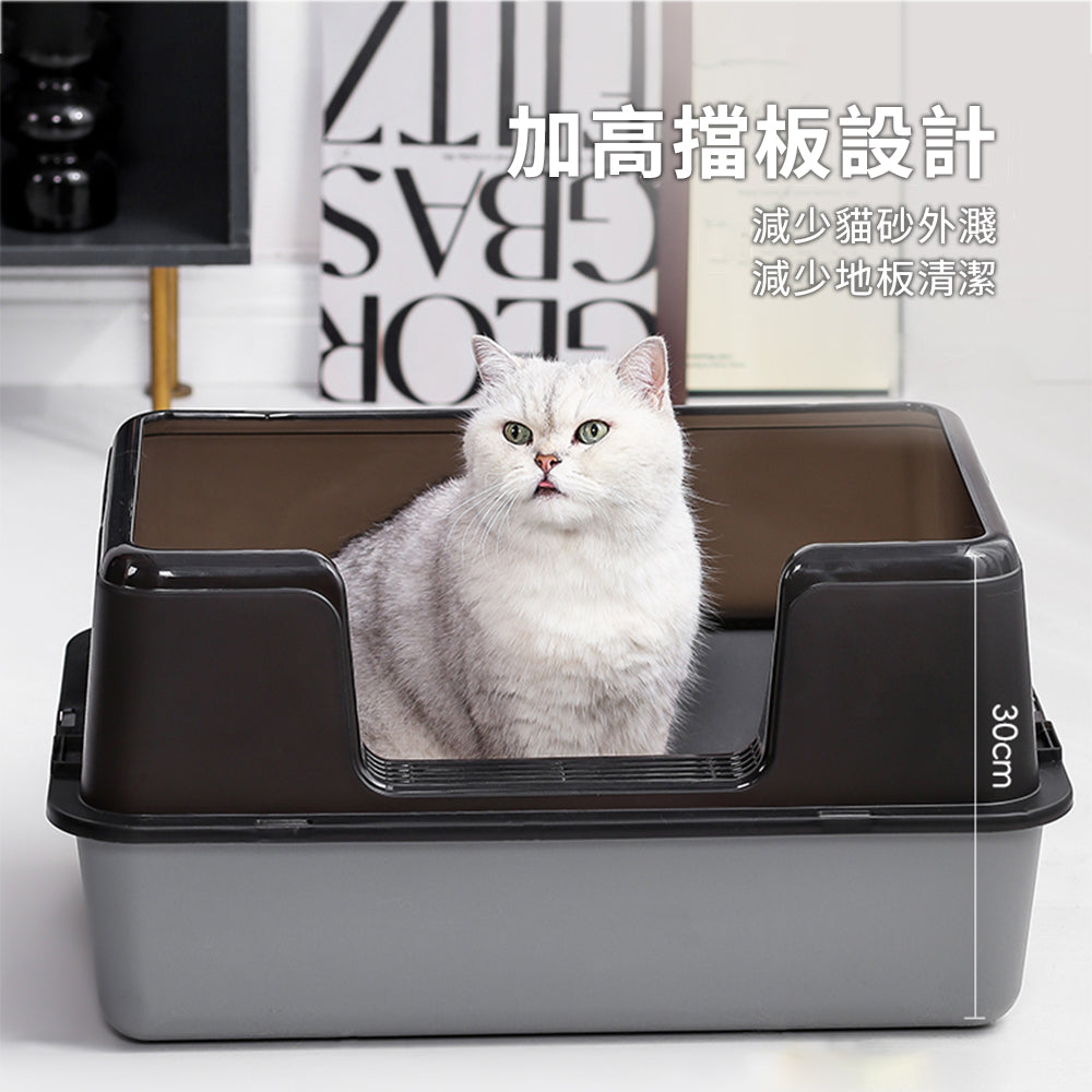 YoMix 側開口塑膠貓砂盆