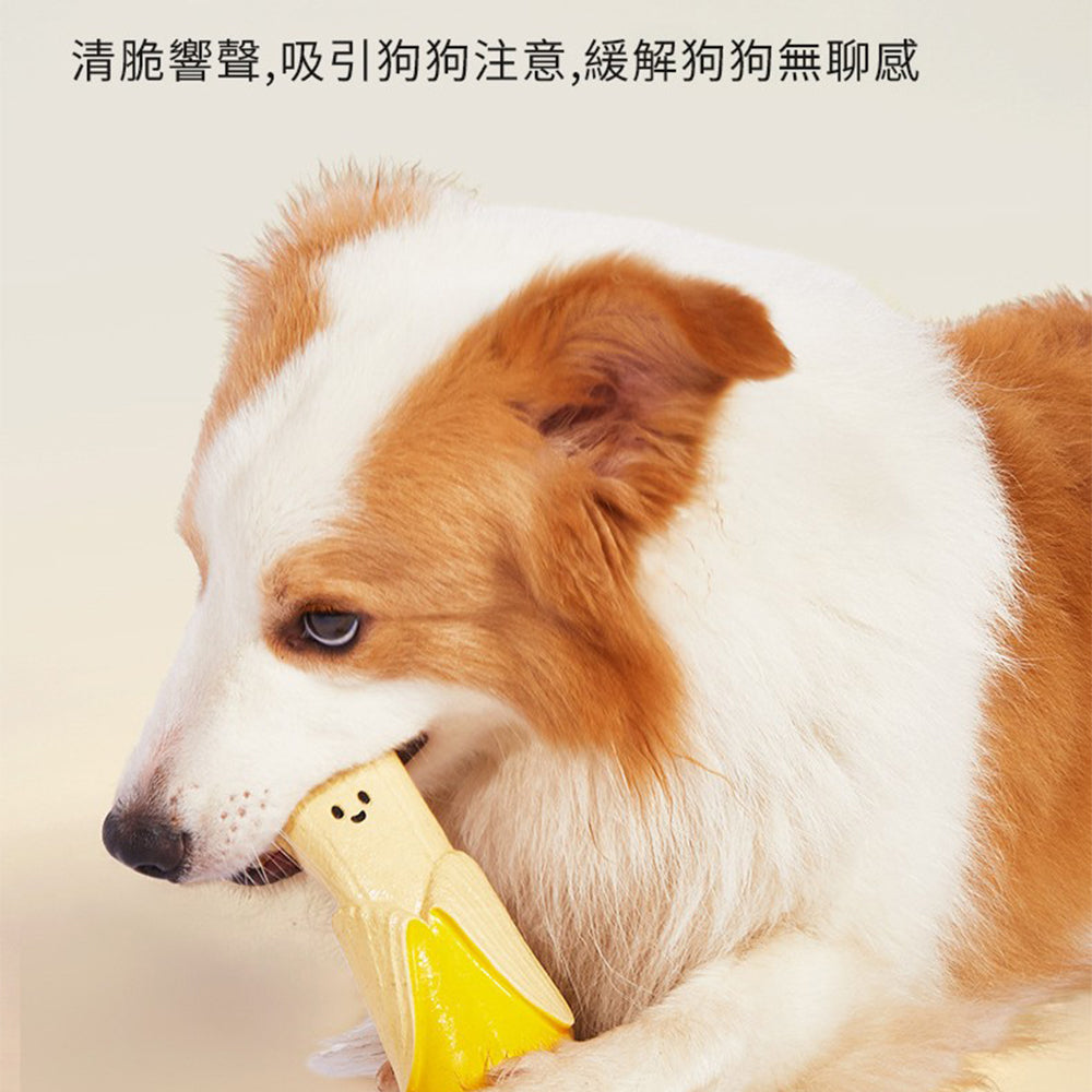 剖一半菜乳膠發聲玩具 甘蔗