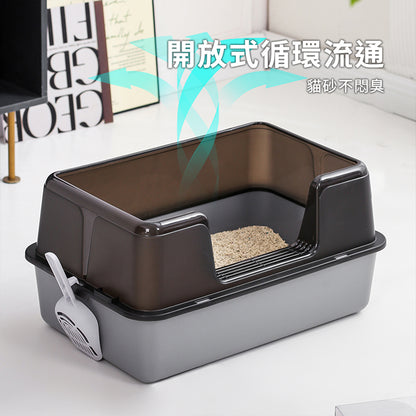 YoMix 側開口塑膠貓砂盆