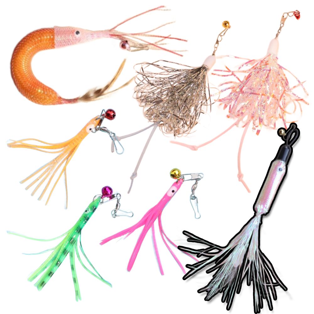 NeeBoo 海底生物逗貓棒替換頭