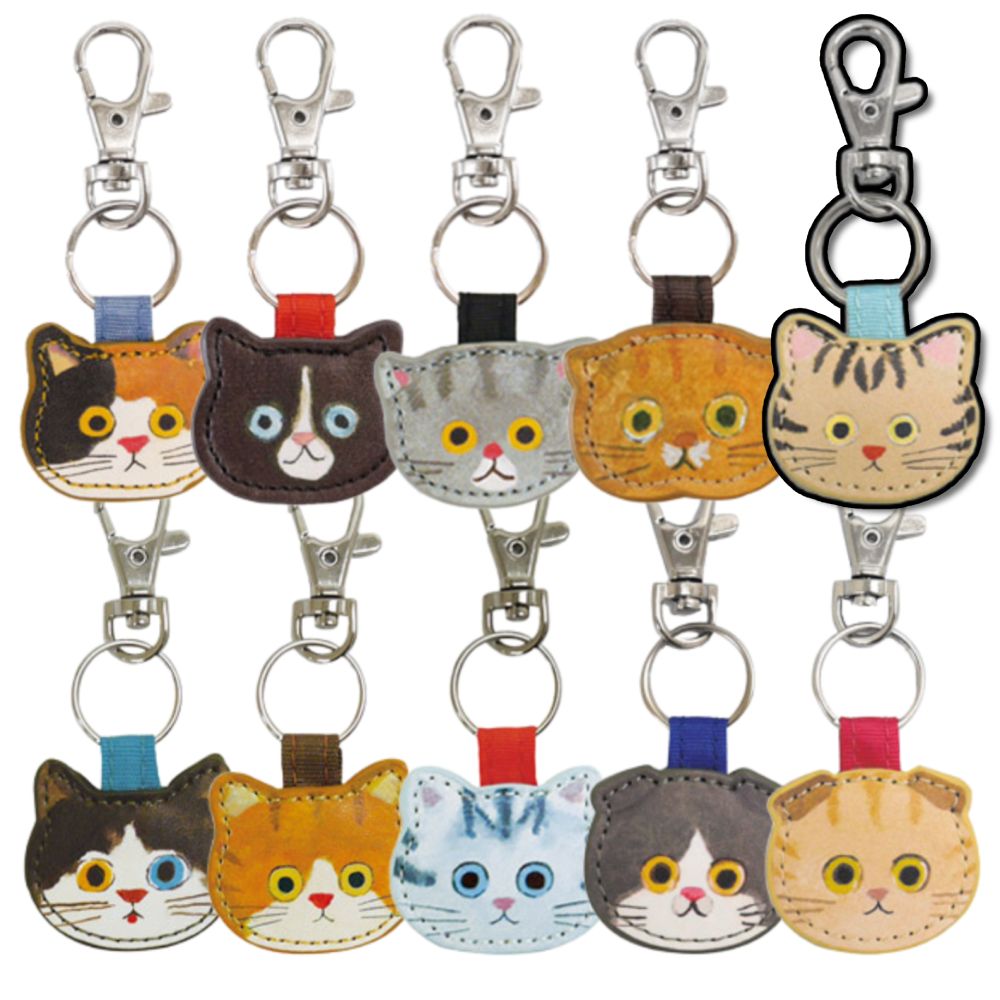 ECOUTE 日本小貓鑰匙圈
