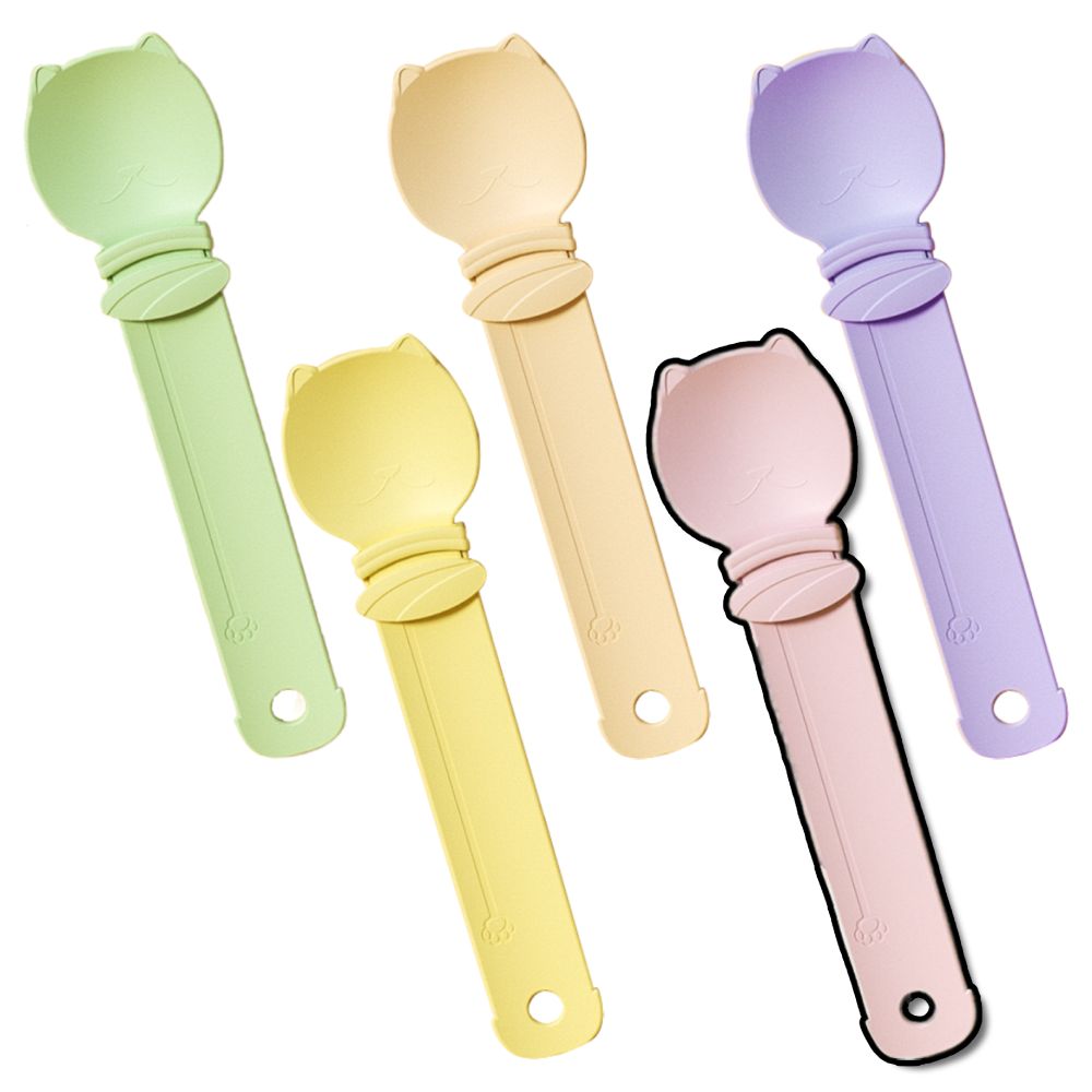 ZYG 圓形貓臉肉泥餵食器