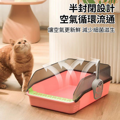 MEGA 半封閉貓砂盆