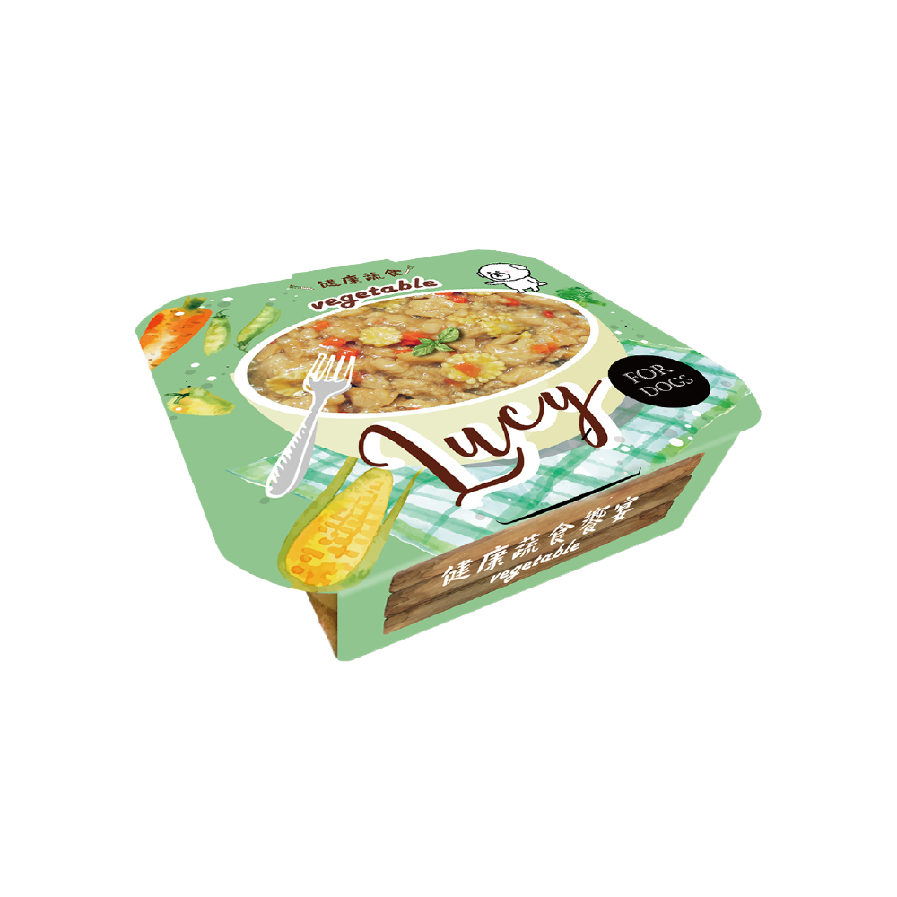 LUCY 蔬食饗宴(素) 犬用餐盒80g