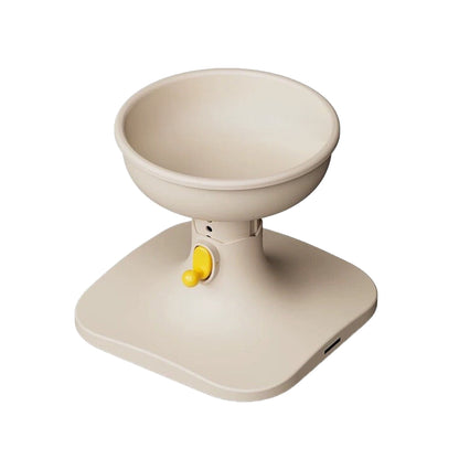 可調節式升降碗架 淺灰棕