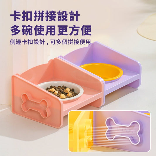 方方陶瓷碗 雙倍起司(黃)