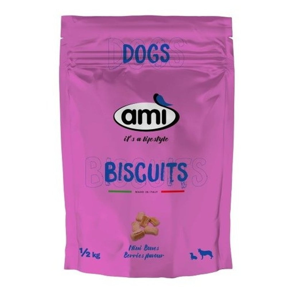 AMI阿米狗  純素餅乾 香草 莓果 蘋果肉桂 寵物